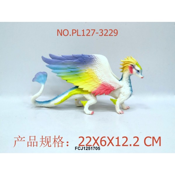 221988 Міфічна тварина PL127-3229 Райдужний дракон, Schleich Eldrador, кул., 20-25-8 см.