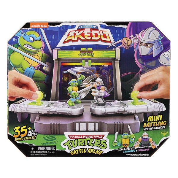 176054 Батл арена TMNT (Черепашки-ніндзя). Ігровий набір TM "Akedo"