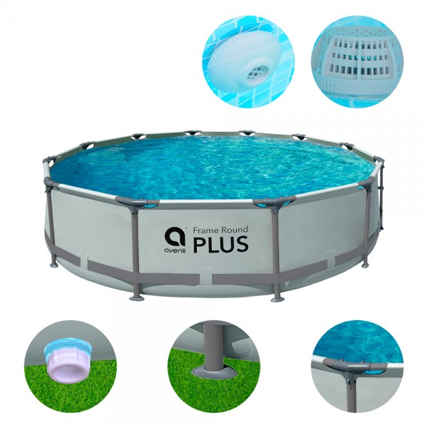 247998 Басейн каркасний 12016V63 (1шт) 366х76см, рем.комплект