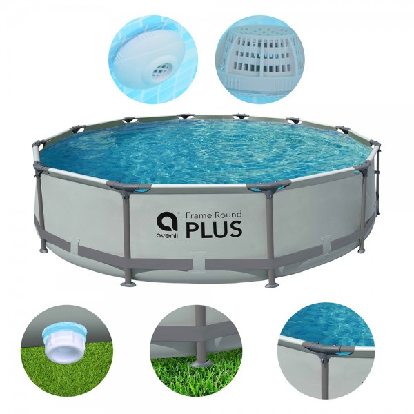 248000 Басейн каркасний 12336V63 (1шт) 366х100см, рем.комплект