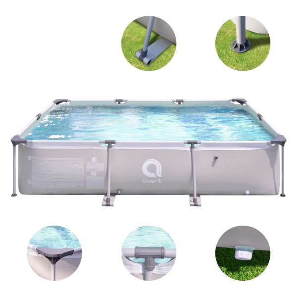 248003 Басейн каркасний 17771EU (1шт) 300х207х66см, фільтр насос, рем.комплект