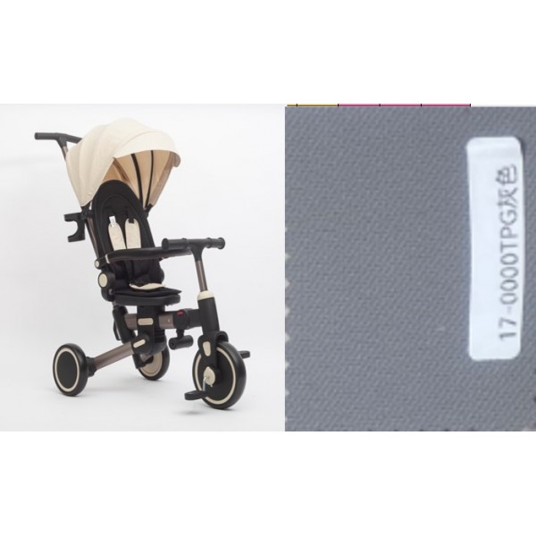 248015 Велосипед El Camino TRIGO ME 1226 Frost Gray 3 кол. EVA (12/10), пов.сид.,гальма,світло,сумка,сірий