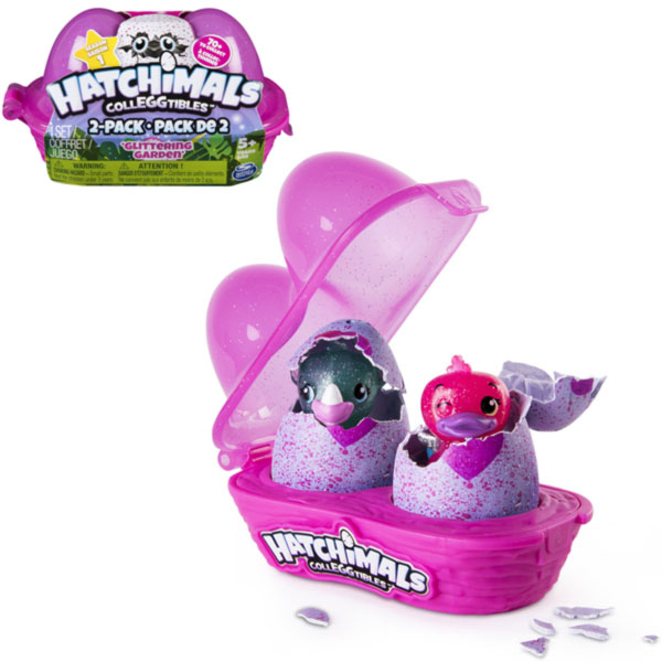 199618 Hatchimals: лоточок з двома колекційним фігурками в яйцях