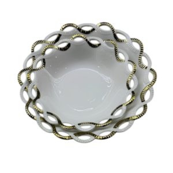 262926 Салатник "Silver Lace" 20*5см