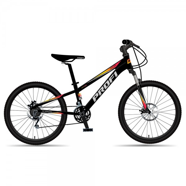165008 Велосипед 26 д. MTB2601-2 алюм. рама 13", SHIMANO 21SP, швидкозанім. колеса, чорний
