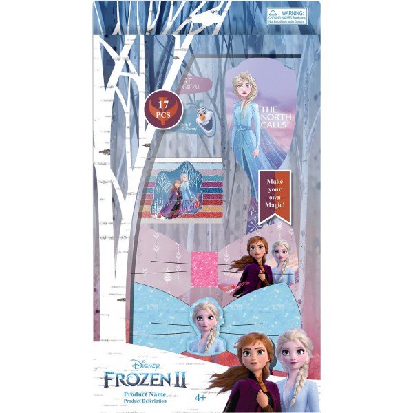 182276 Набір аксесуарів зі щіткою 16 шт. Frozen, арт. WD20562