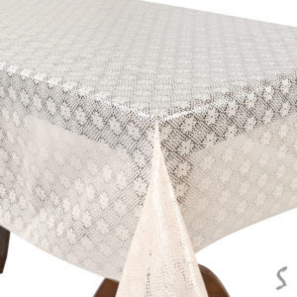 254430 Клейонка ПВХ Lace бежева 1.37*20м MA-5751