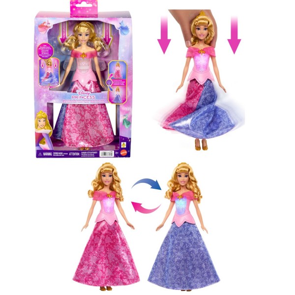 263352 Лялька Аврора “З рожевого в синє” Disney Princess