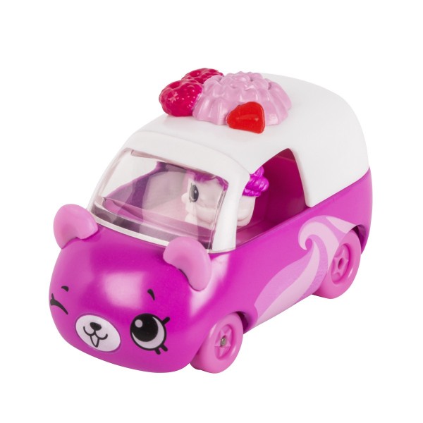 195850 Міні-машинка SHOPKINS CUTIE CARS S1 - ЙОГУРТ-КАРТ (з міні-шопкінсом)