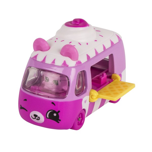 195852 Міні-машинка SHOPKINS CUTIE CARS S1 - фургончик з морозивом (з міні-шопкінсом)