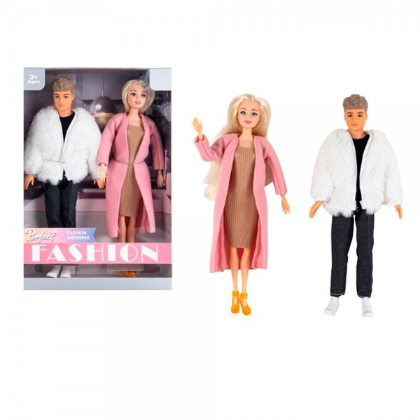 249287 Лялька ST9958-10 сім'я, шарнірні, мікс видів, в кор-ці, 22-32,5-6см