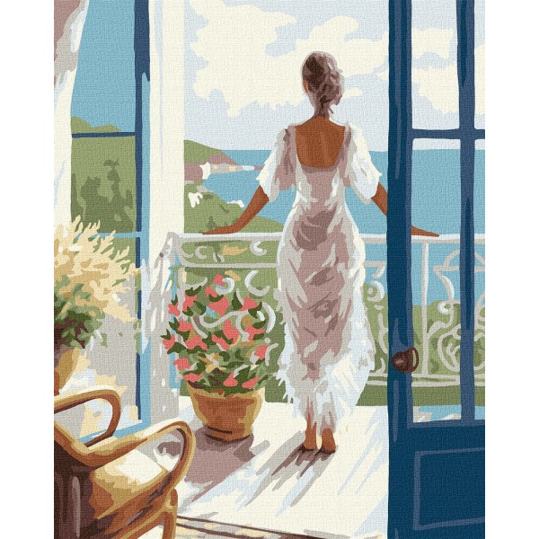 229633 КНО (в обкладинці) "Світанок на морі" 40х50см