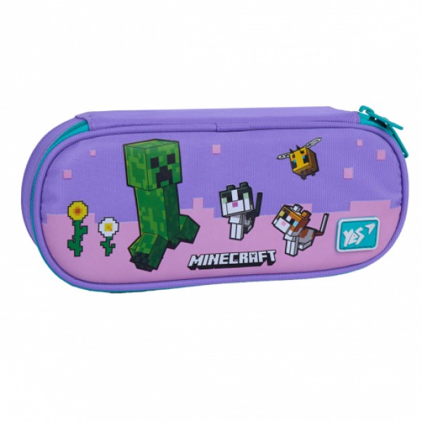 221913 Пенал м'який YES PH-30 Minecraft Pinky