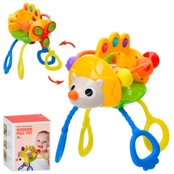 237595 Гра BY149 їжак, сенсорна гра,прорізувач,м'які кнопки,спінер-тріскачка,брязкальце,рух.дет.,кор.,12-16