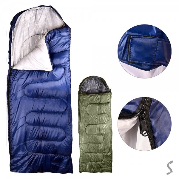 151571 Спальний мішок (200+30)*90см -10оС+10оС WSI78263-90