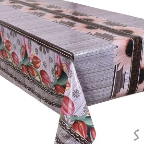 254840 Клейонка ПВХ 3-хшар. глянсова на тканинній основі Glossy 1.37*20м MA-5409