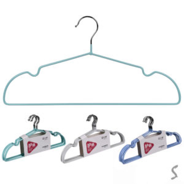 245692 Вішалка антиковзна "Opti" 10шт/уп 40.5см R100720