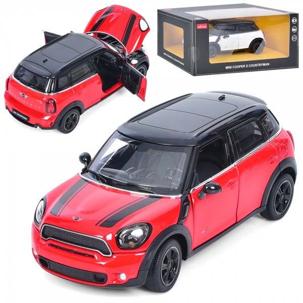 157059 Машина 56400 Mini , 1:24, метал, двері, капот відкриваються, 2 кольори, кор., 24-13-11 см.