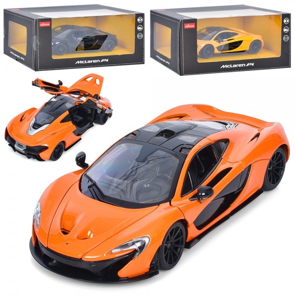 157061 Машина 56700 Mclaren, 1:24, метал, двері, капот відкриваються, 3 кольори, кор., 24-13-11 см.