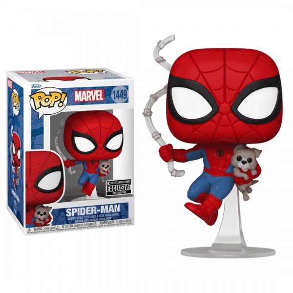 229415 Ігрова фігурка FUNKO POP! серії "Людина-Павук" - ЛЮДИНА-ПАВУК ІЗ СОБАКОЮ