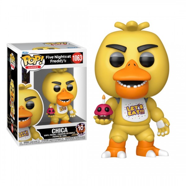 229400 Ігрова фігурка FUNKO POP! серії "5 ночей у Фредді" - ЧІКА З МІСТЕРОМ КЕКСОМ