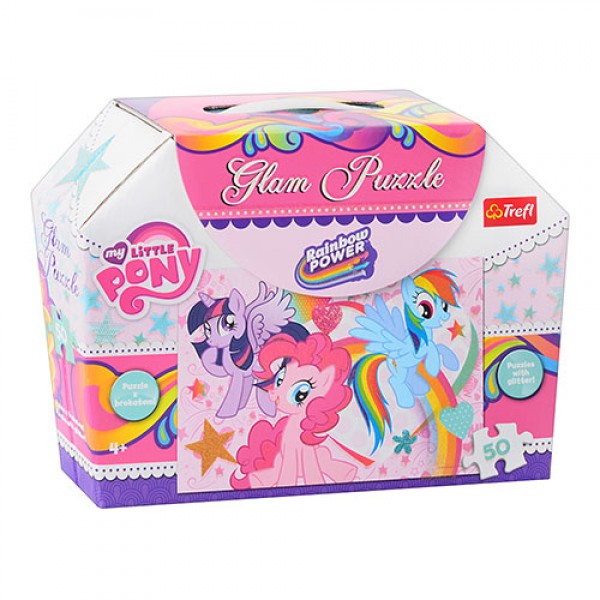 45003 Глам пазл 50 - Маленькі Поні/Hasbro, My Little Pony
