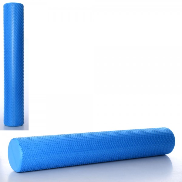 150205 Масажер MS 3232-BL рулон для йоги, розмір 90-15 см., EVA, синій, кул., 90-15-15 см.