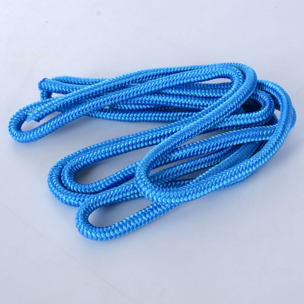 146262 Спортивний інвентар MS 3339 мотузка для гімнастики, 3м, синій, кул., 19-8-4 см.
