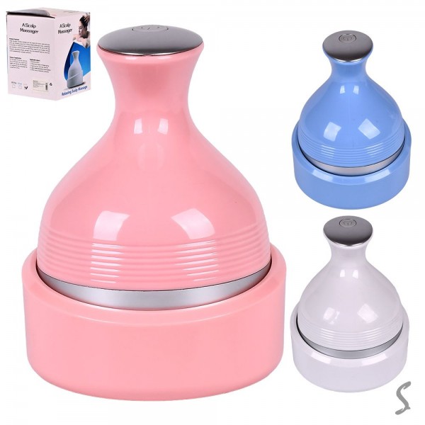 243287 Масажер для голови USB 12*12*15см R100178