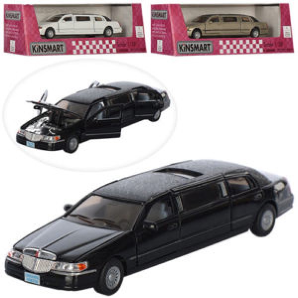 9199 Машинка іграшкова KT7001W "Lincoln Town Car Stretch Limousine"