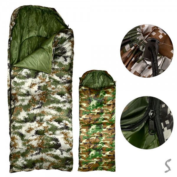 215024 Спальний мішок (200+30)*90см -10оС+10оС, WSI78263-10