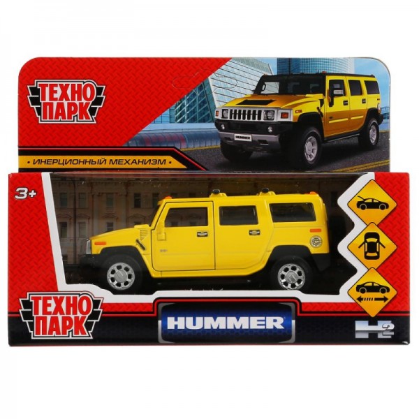 142638 Автомодель - HUMMER H2 (жовтий)