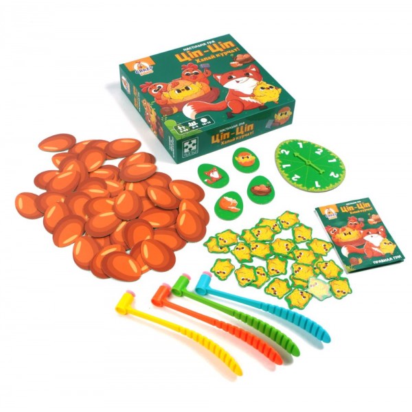 260007 Гра настільна Vladi Toys розважальна. Ціп-Ціп Хапай курчат! VT8055-42 (укр)