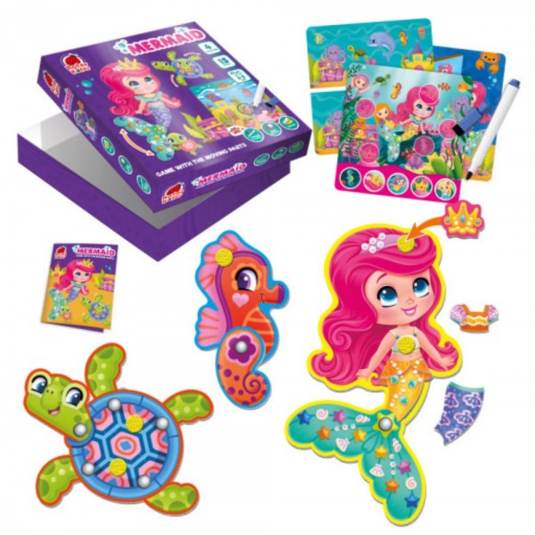 259915 Game with the moving parts "Mermaid" RK1320-02