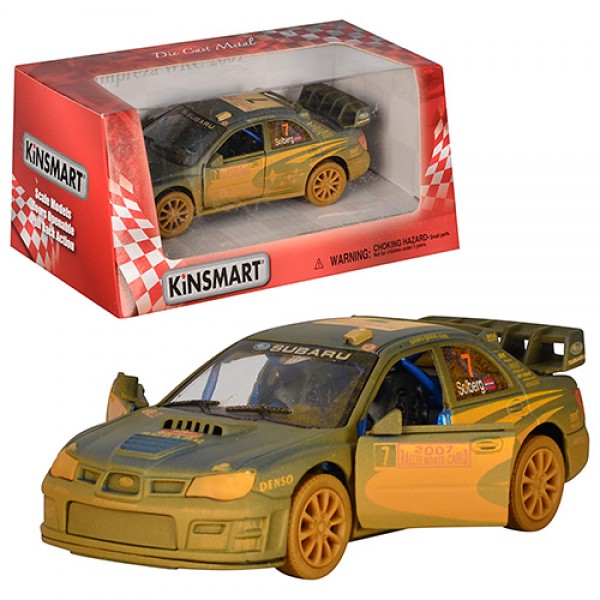 10528 Машинка іграшкова KT5328WY "Subaru Impreza WRC 2007"