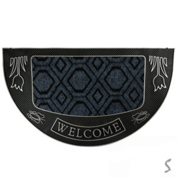 254505 Килимок придверний "Wellcome" 45*75см R35160-G