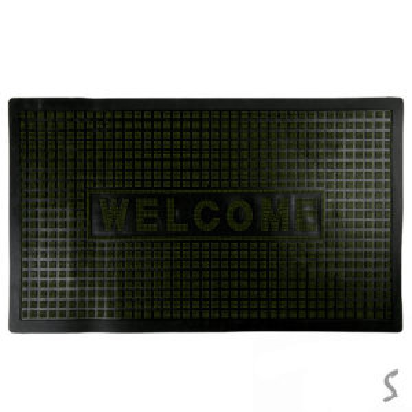 254512 Килимок придверний "Wellcome" 45*75см R35163-GR