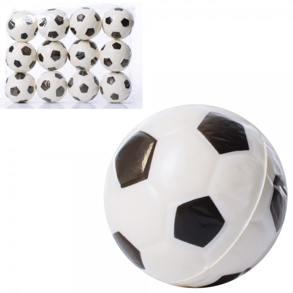 130159 М'яч дитячий фомовий MS 3362-4 футбол, 1 вид, упак. 12 шт.