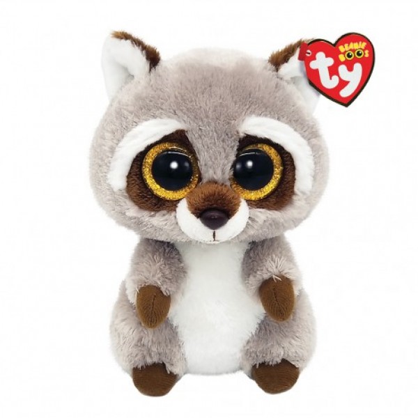 149867 Дитяча іграшка м’яконабивна TY Beanie Boos 36375 Єнот "OAKIE" 15 см