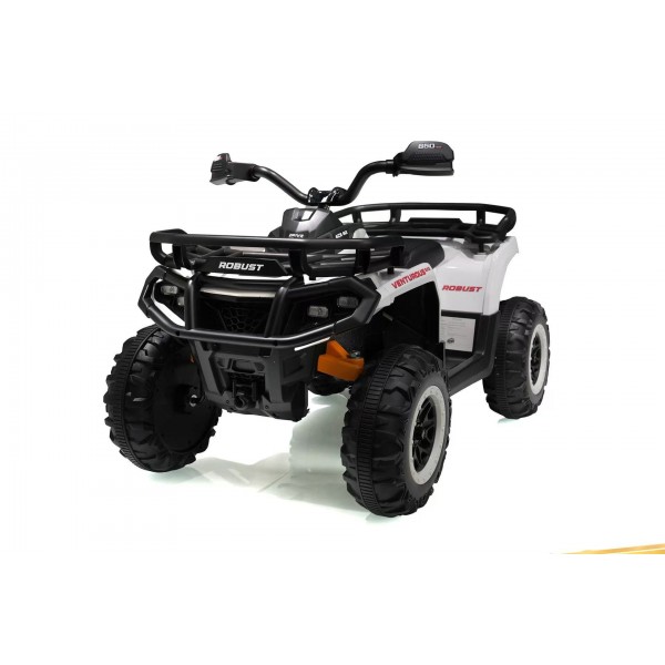 250568 Квадроцикл M 6351EBLR-1 2,4G радіокер., 4мот.,35W,1акум12V9AH, EVA,USB, TF,BLUETOOTH, муз., білий