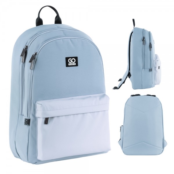 225969 Рюкзак GoPack Education Teens 140 сіро-блакитний