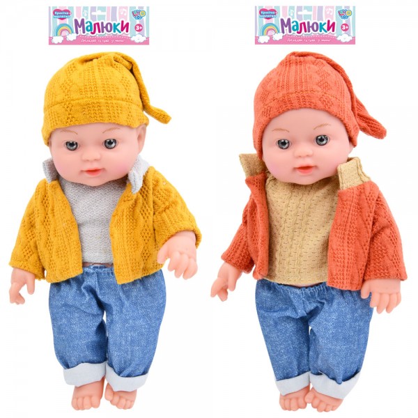 164646 Пупс 359-T 2 кольори, муз., бат. (таб.), кул., 19-41-9 см.