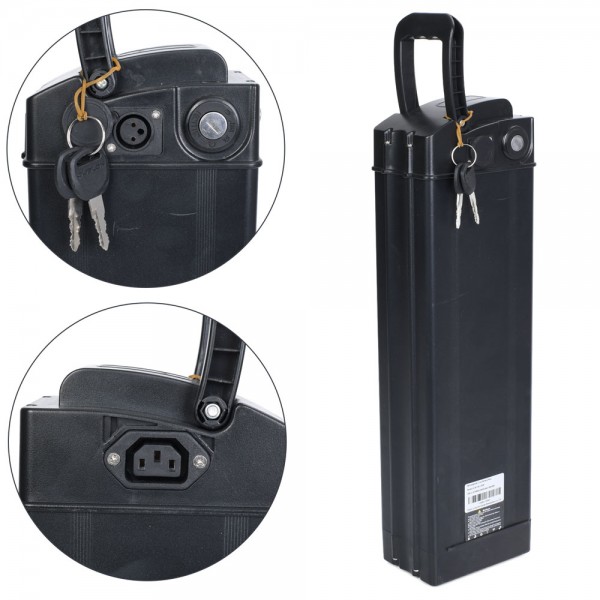 251003 Батарея 48V20.8AH GS-Battery до електрофетбайка GHOST, кор,47-16,5-17,5см