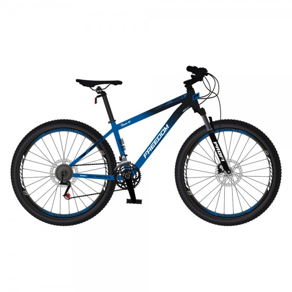 251028 Велосипед PROFI FREEDOM 26 д. FD-2605 алюм.рама 13",SKD85%,SHIMANO 21SP,швидкознім.кол.темно-синій