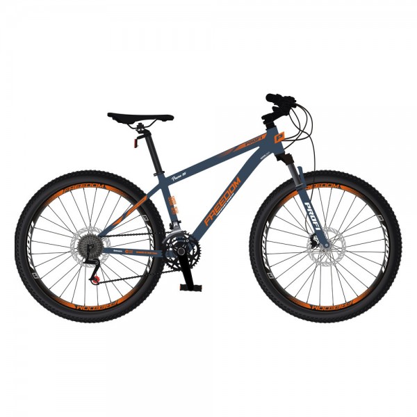 251030 Велосипед PROFI FREEDOM 27,5 д. FD-27506 алюм.рама 15",SKD85%,SHIMANO 21SP,швидкоз.кол.синьо-помар.