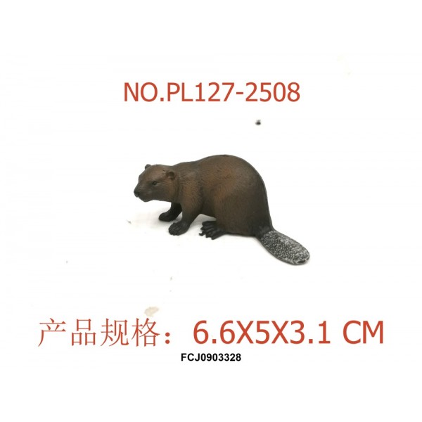 221997 Тварина PL127-2508 бобер, 7 см., кул.