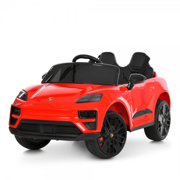 248051 Машина M 6314EBLR-3 радіо/к2,4G,2мотори35W,1акум12V9AH, EVA,USB,SD,BLUETOOTH,MP3,шкіра,св.муз.черв.