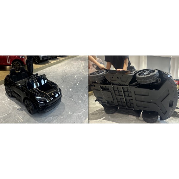 248054 Машина M 6314EBLRS-2 радіо/к2,4G,2мотори35W,1акум12V9AH,EVA,USB,SD,BLUETOOTH,MP3,шкіра, світ.муз.фар