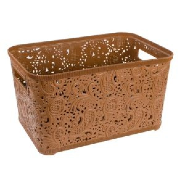 185920 Кошик-плетінка "Ажур" 3.5л 15*20*16.5см., PB-659