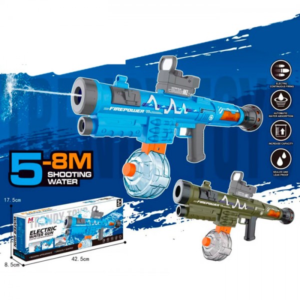 249008 Водяний автомат 514 акум., USB, 2 кольори, світло, кор., 42,5-17,5-8,5 см.